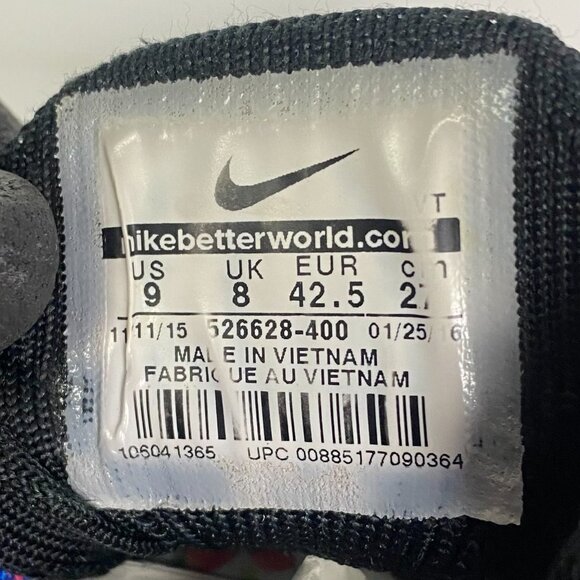 Nike Flyknit Racer Running Shoes Men's 9 Game Royal Pink Flash Purple 526628 400 - Picture 15 of 16